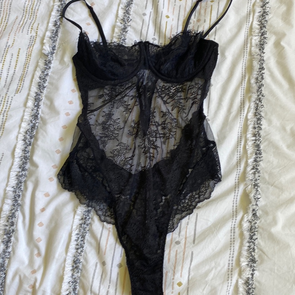 Women’s Victoria Secret one piece lingerie.